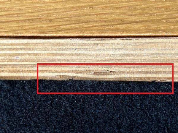 Y【中古】MUJI　無印良品　オーク材 リビングでもダイニングでもつかえるベンチ