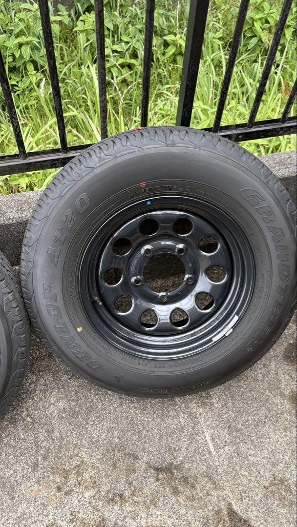 ジムニーシエラ JB74 純正スチールホイールタイヤ 4本セット