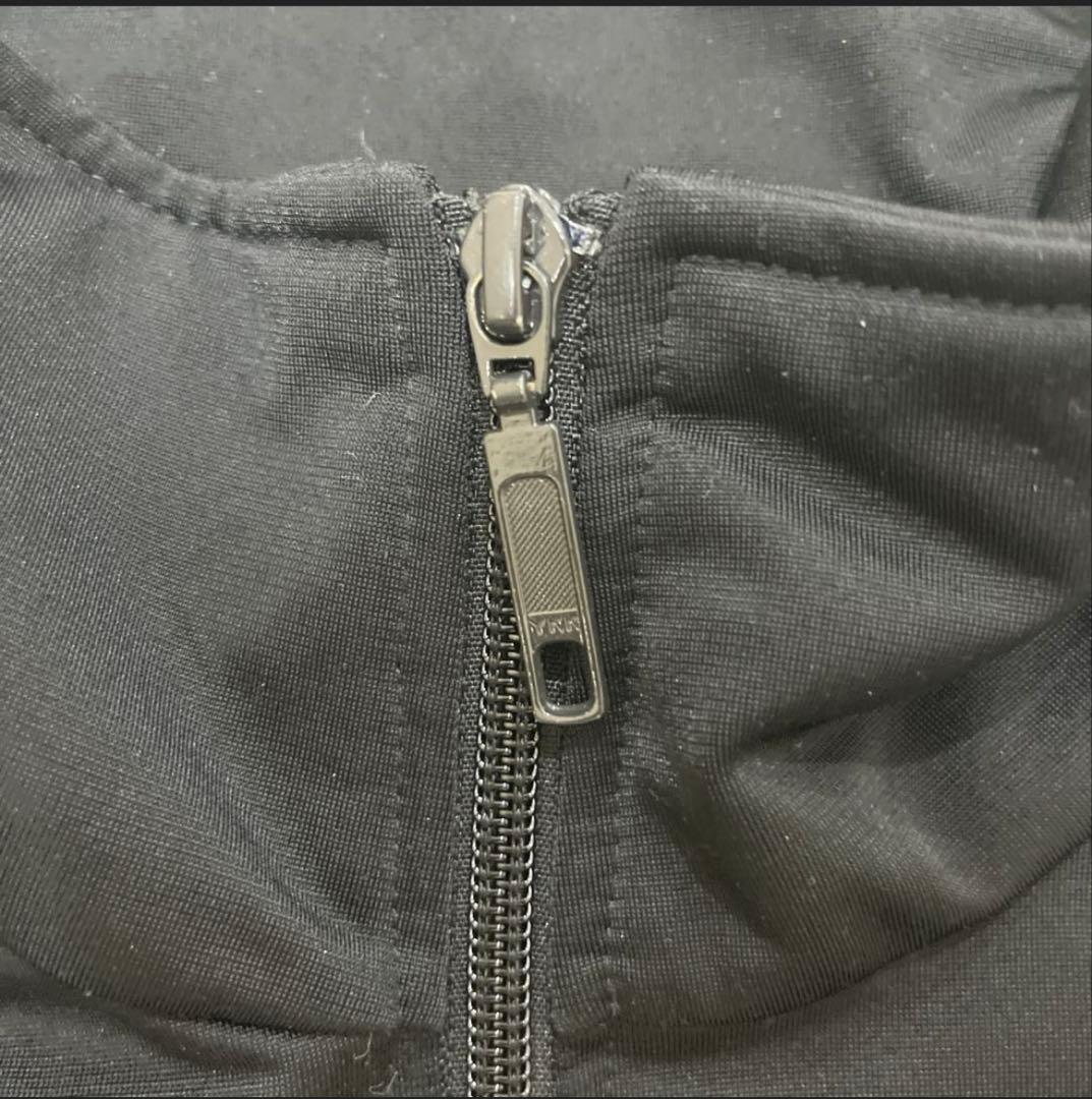 adidas トラックジャケット　ブラック　ファイヤーバード　刺繍　M