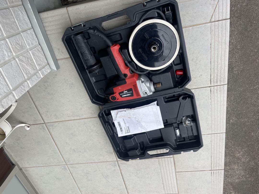 Astra Products 電動ポリッシャー ハードケース付900w