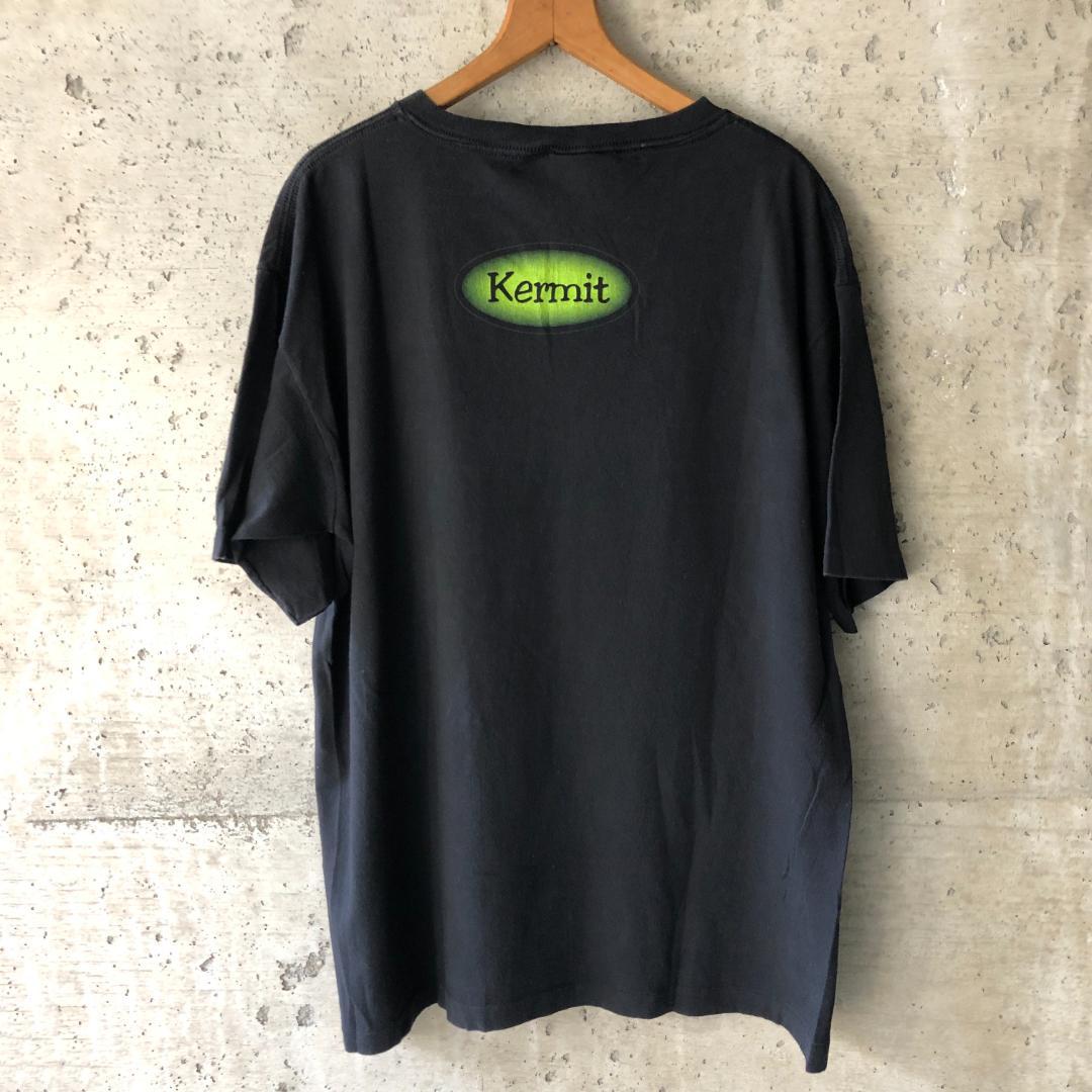 XZ130 90s Kermit Tシャツ カーミット セサミストリート XL メンズ XZ130 90s Kermit Tシャツ カーミット セサミストリート XL メンズ