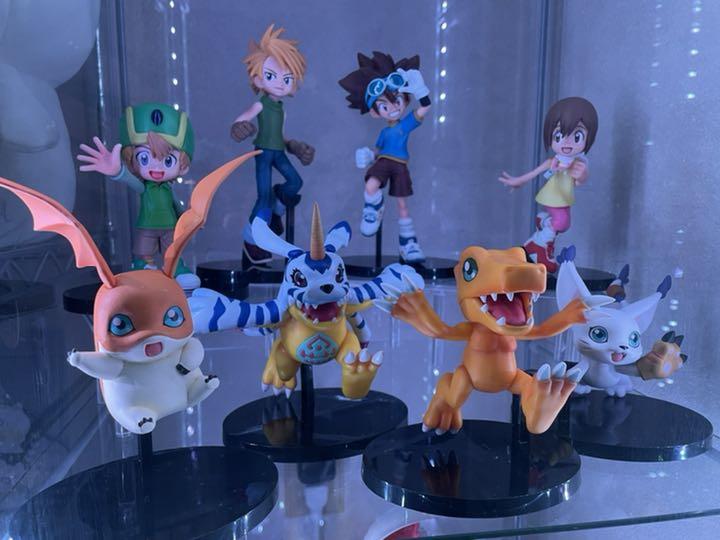 デジモンアドベンチャー　フィギュア　8体セット　プライズ　リペイント　一番くじ