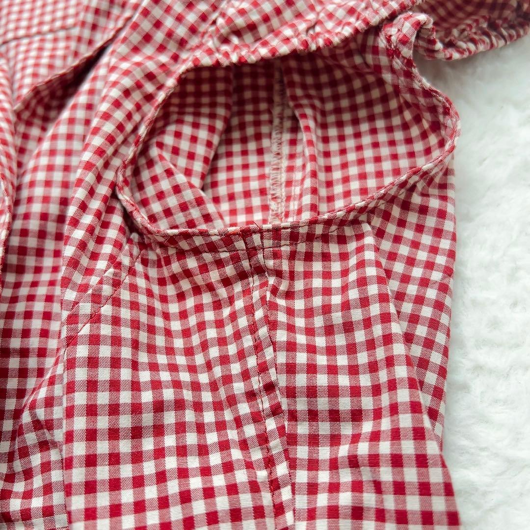 Hysteric Glamourノースリーブシャツ ブラウス チェック柄 F Hysteric Glamourノースリーブシャツ ブラウス チェック柄 F