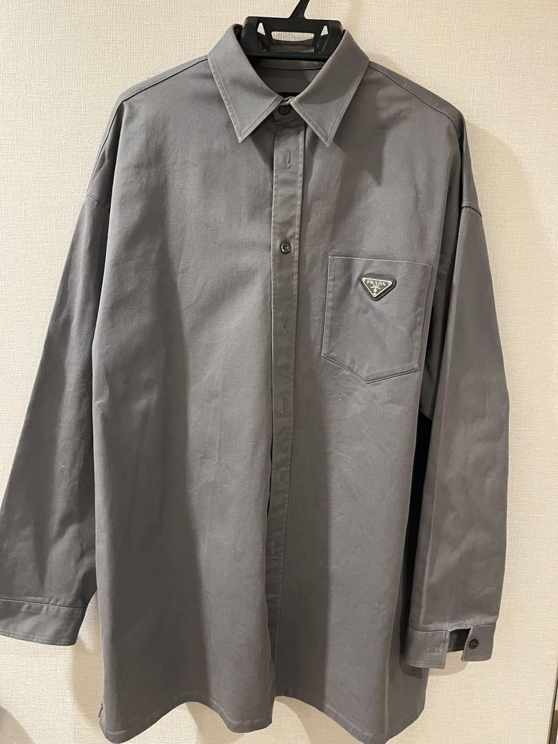 PRADA グレー 長袖シャツ(shinさん専用)