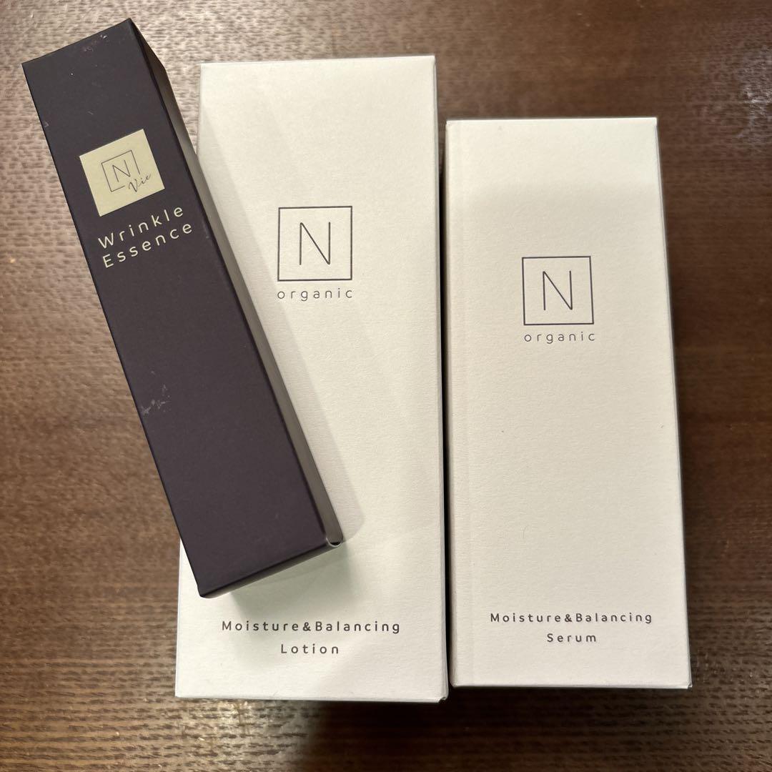 【新品未開封】N organic ローション＆セラム&リンクルパックエッセンス