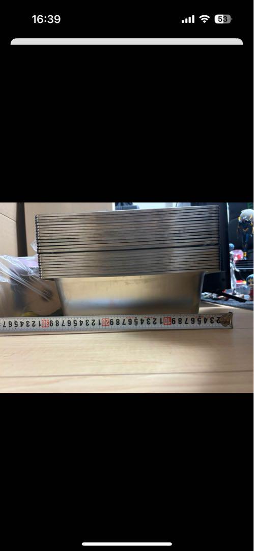 ホテルパン　1/1サイズ 深さ100mm 4個セット