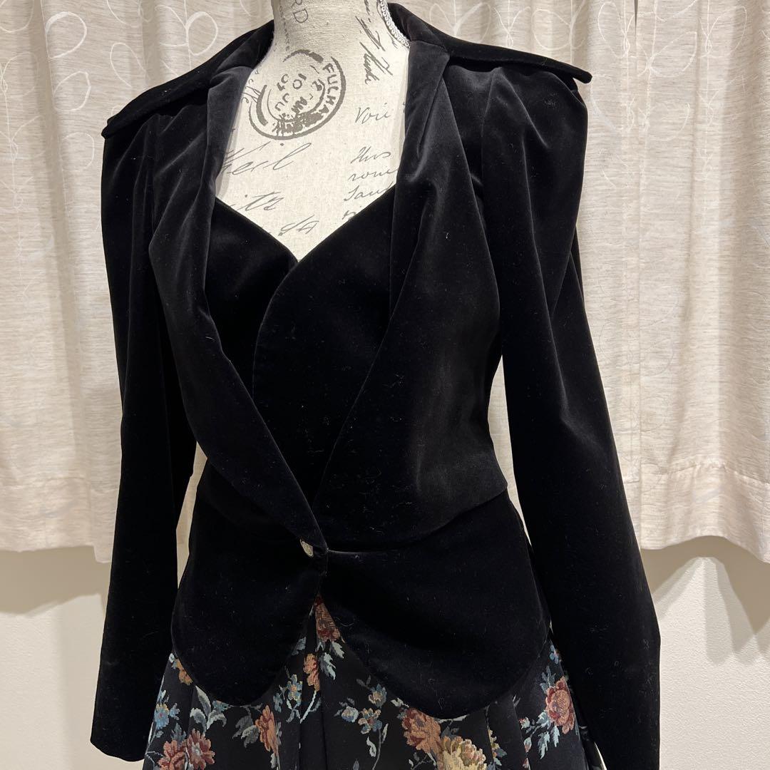 旧ライセンス　ヴィヴィアン　ベルベットジャケット　美品