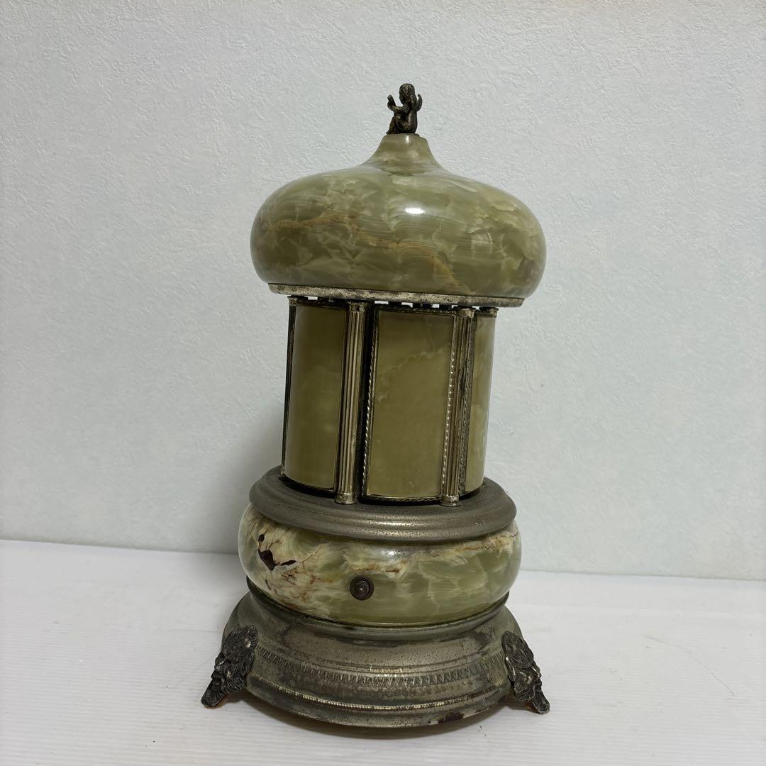 レトロ ヴィンテージ REUGE リュージュ からくりオルゴール 葉巻 レトロ ヴィンテージ REUGE リュージュ からくりオルゴール 葉巻