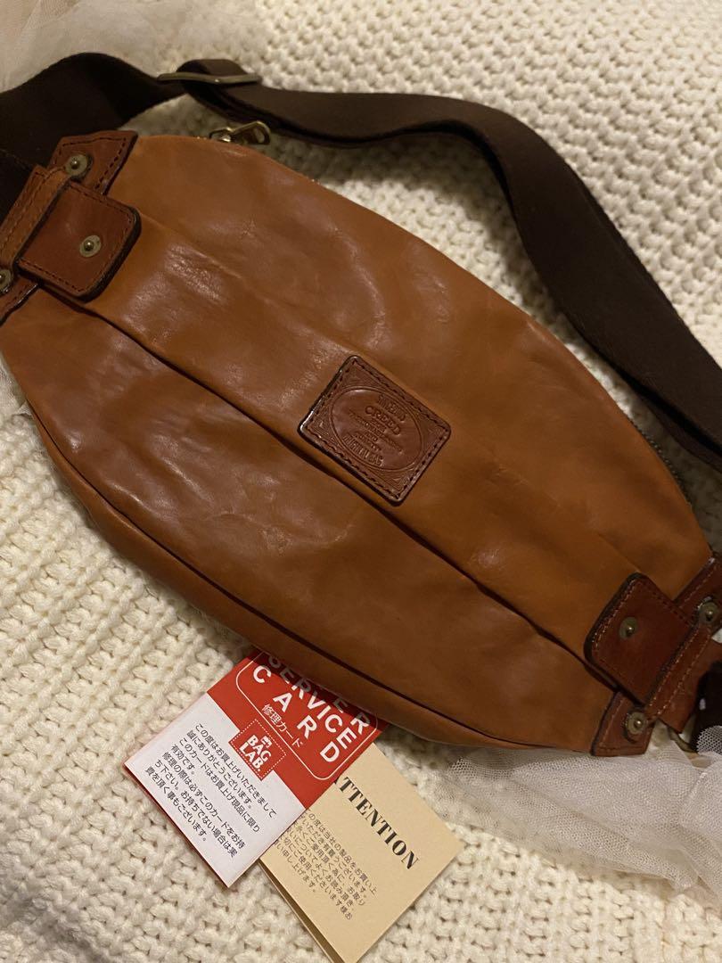 creedクリード美品☆牛革ボディーバッグ　ワンショルダーバッグ