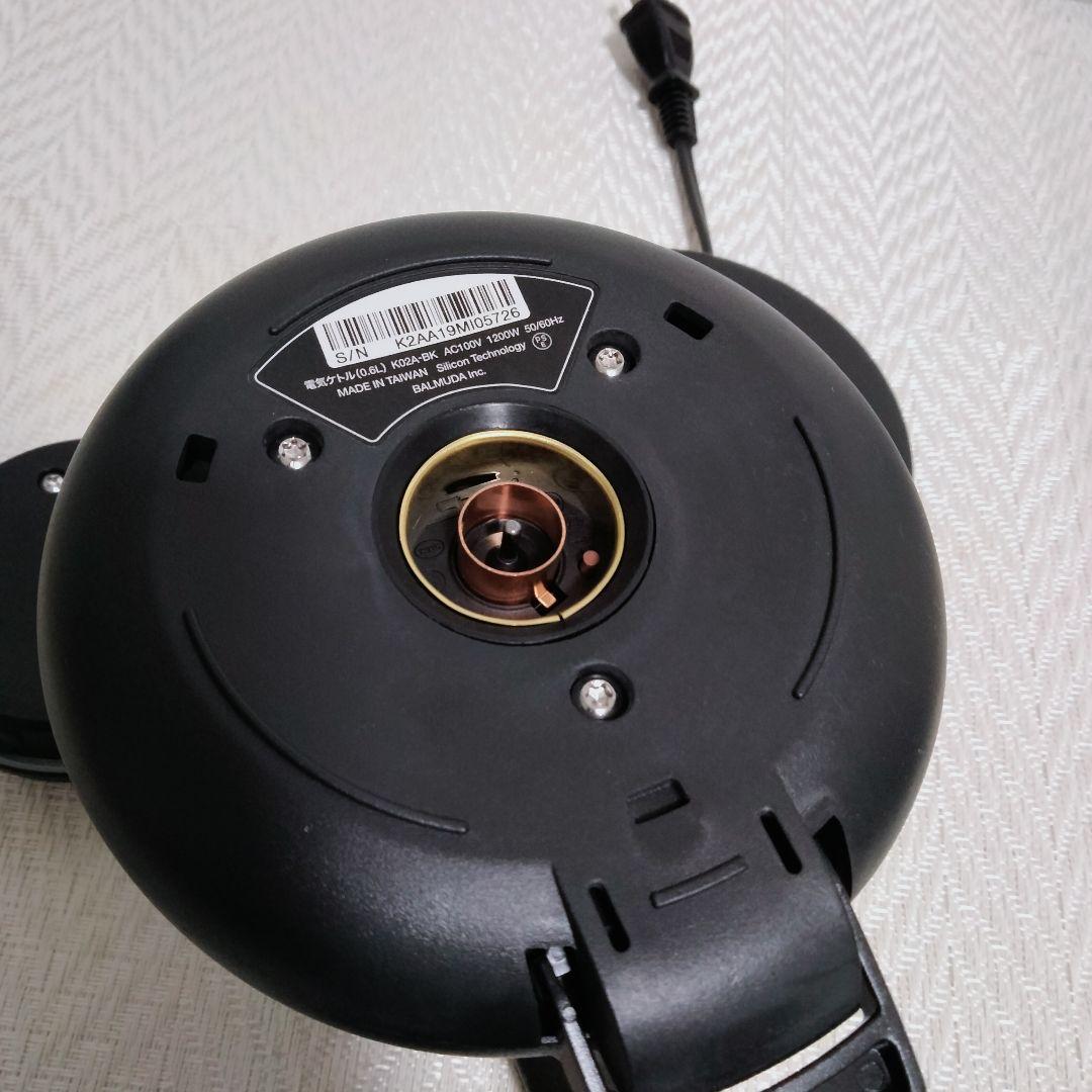 BALMUDA バルミューダ　電気ケトル　ブラック　黒　390RAK