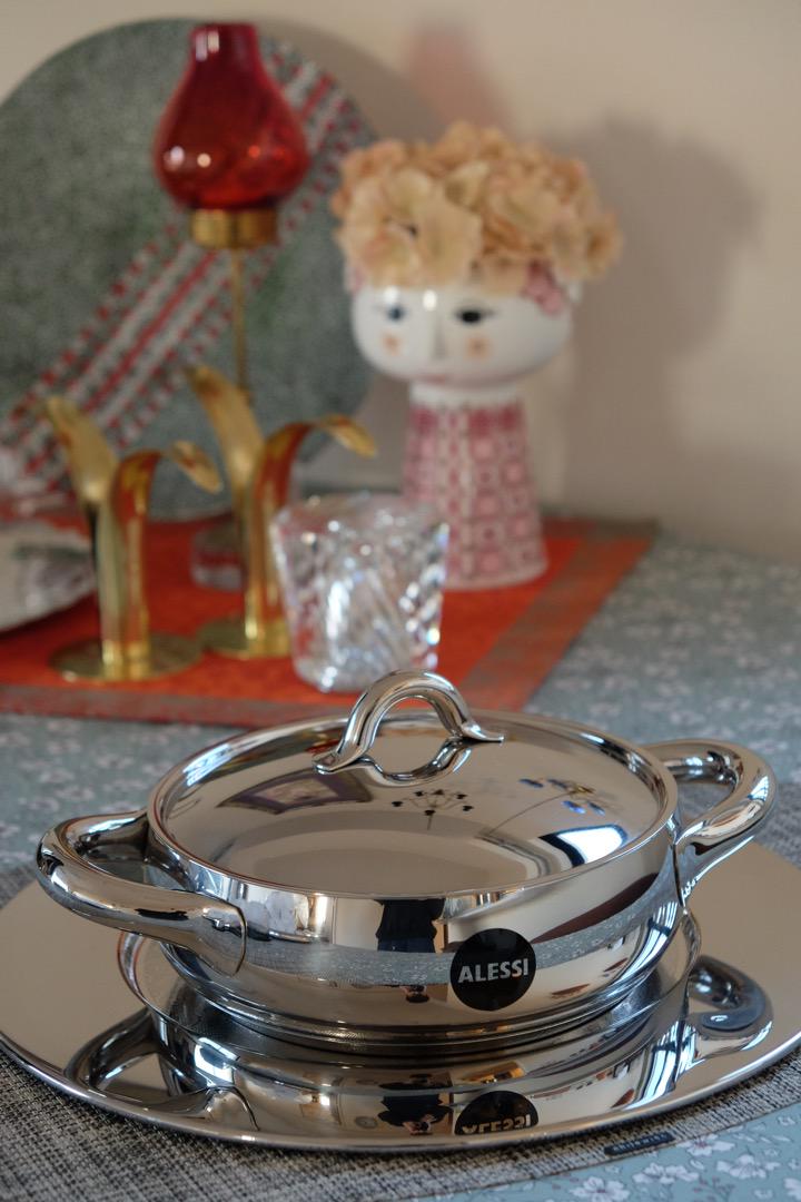 ①【新品未使用】Alessi mami 鍋 一人鍋 土鍋 フィスラー ケトル