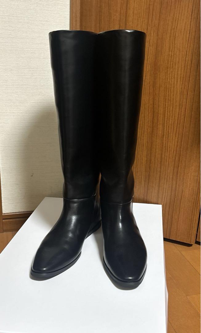 LE TALON 2cmワイドシャフトロングブーツ