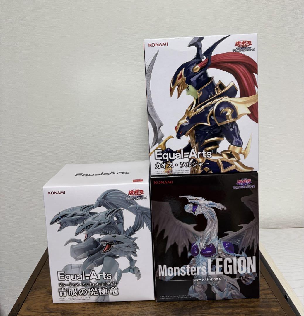 遊戯王 Equal-Arts ３８個セット　KONAMI フィギュア 3個セット】遊戯王 フィギュア - メルカリ