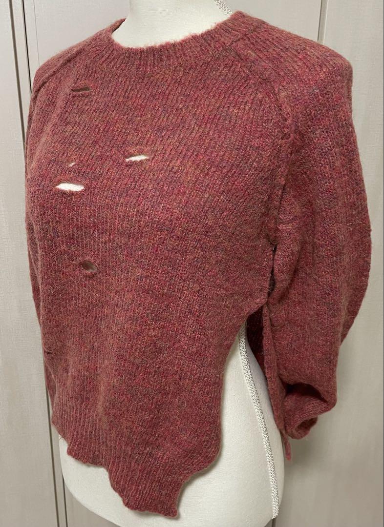 ISABEL MARANT ETOILE セーター マルチ淡いレッド系 - メルカリ ISABEL MARANT ETOILE セーター マルチ淡いレッド系 - メルカリ