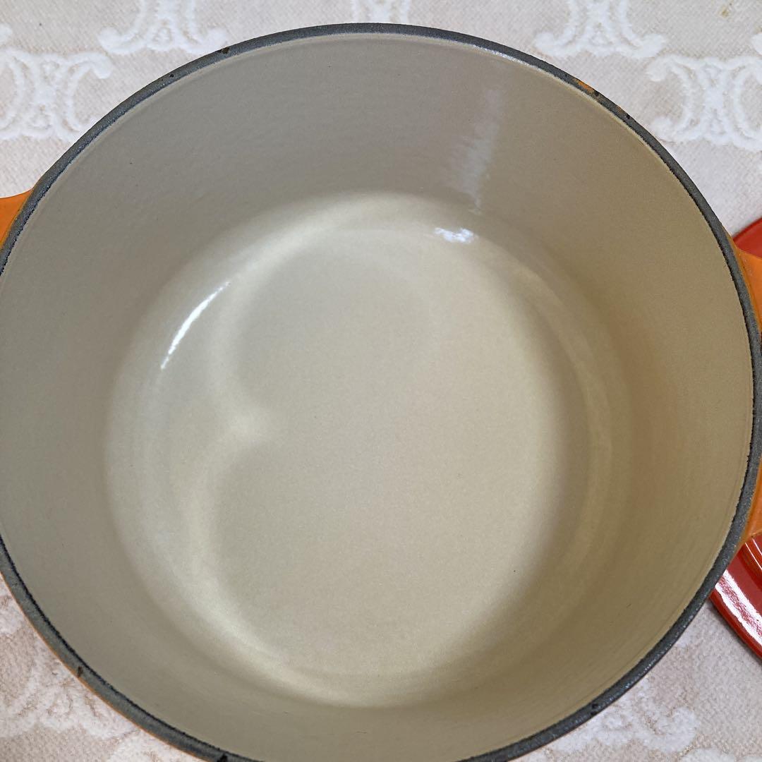 【美品】 Le Creuset ココット・ロンド 18cm