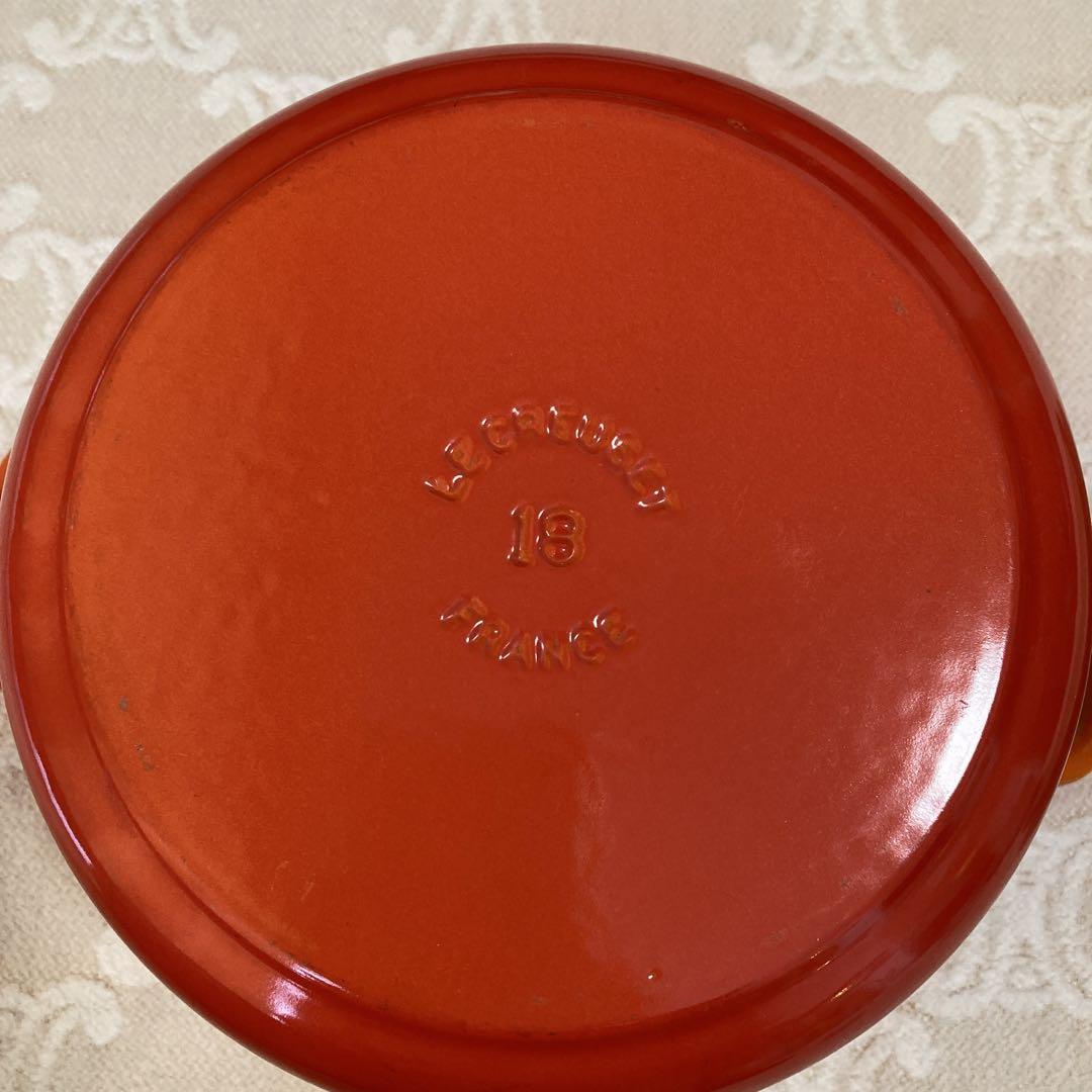 【美品】 Le Creuset ココット・ロンド 18cm