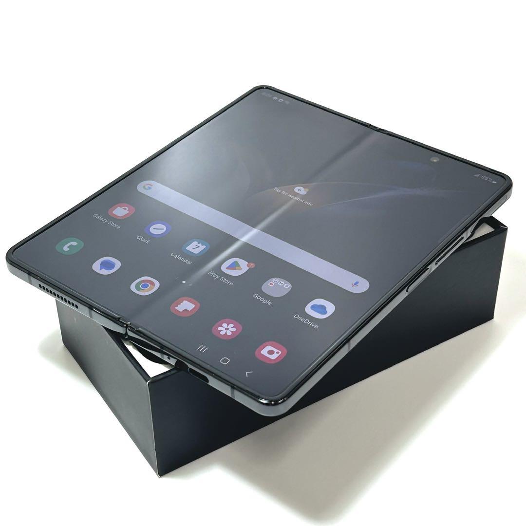 【美品】Galaxy Z Fold4 256GB｜SIMフリー｜SC-55C Amazon | 【整備済み品】 Samsung Galaxy Z Fold 4 SC-55C 12GB