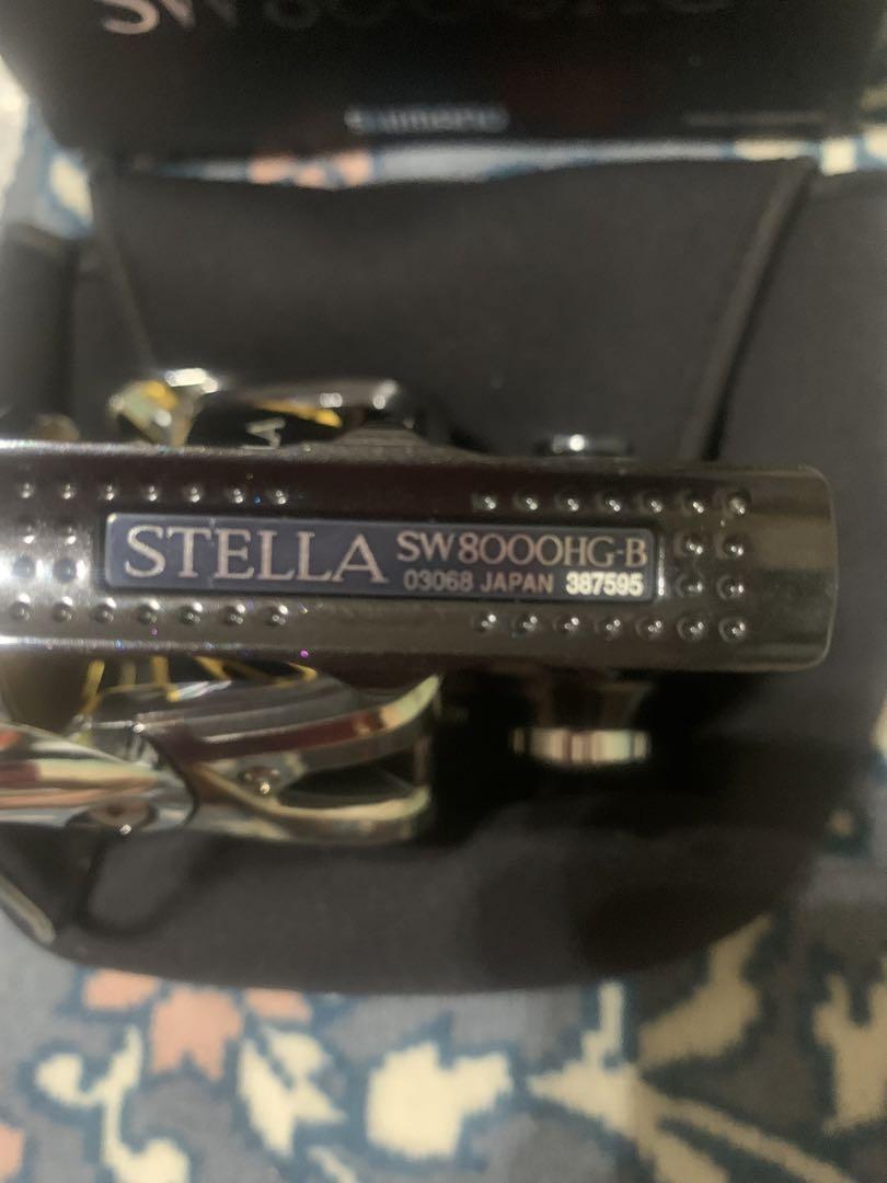 断捨離 SHIMANO STELLA SW8000HG スピニングリール リール
