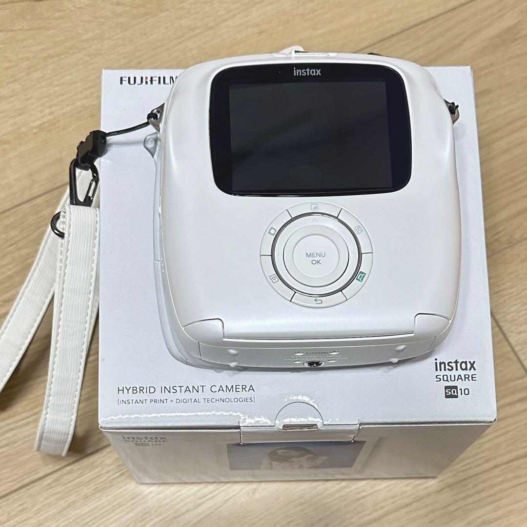 FUJIFILM instax SQ10 デジタルチェキ　ホワイト