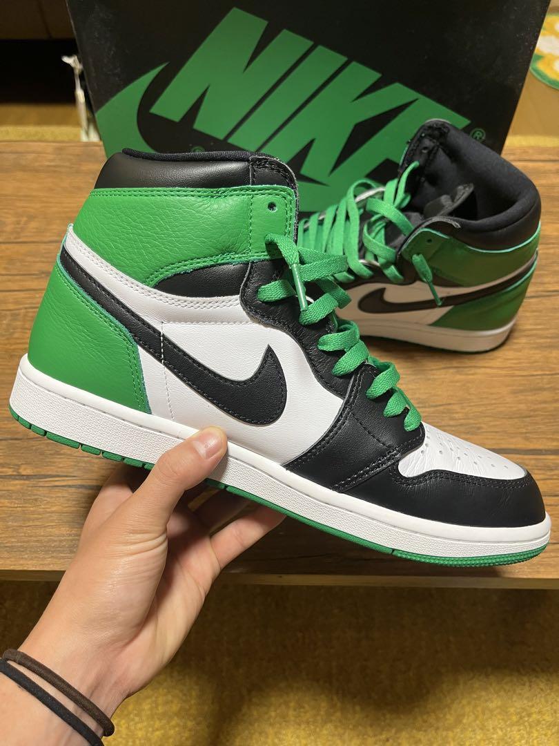 超美品 NIKE Air Jordan 1 ラッキーグリーン 4/15・4/17発売｜Nike Air Jordan 1 Mid 