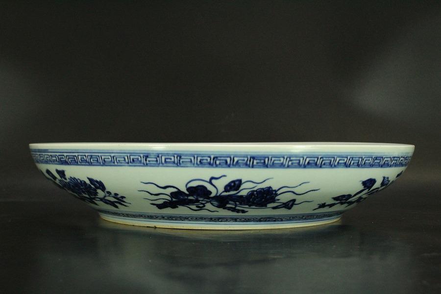 ５５％以上節約 中国美術 青花 枝果紋 皿 φ42.3cm(BB509) - メルカリ 工芸品