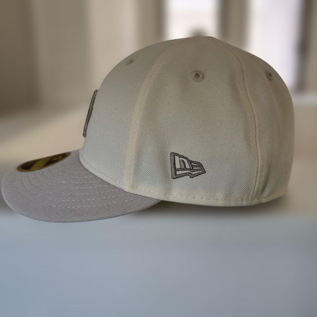 New Era LP 59FIFTY LAキャップ 7 1/8 ベージュ/グレー - メルカリ