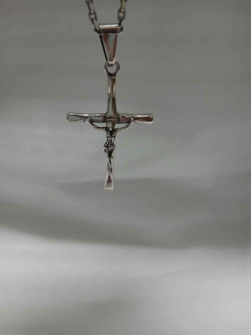 イエスキリスト♦️クロスペンダント♦️アンティーク・メキシカン925♦️美品