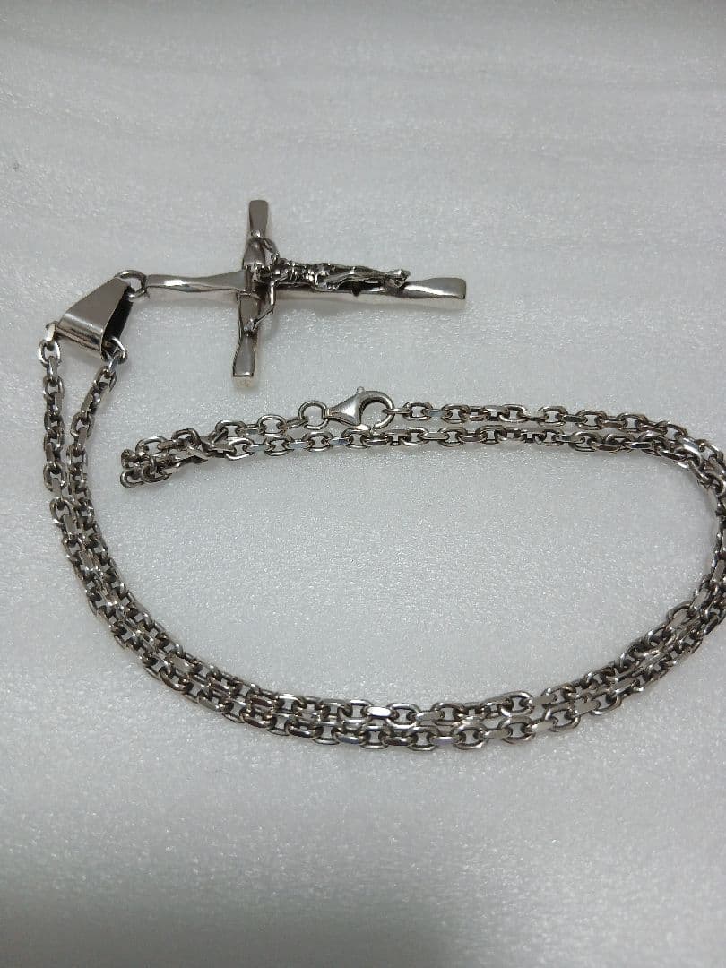 イエスキリスト♦️クロスペンダント♦️アンティーク・メキシカン925♦️美品