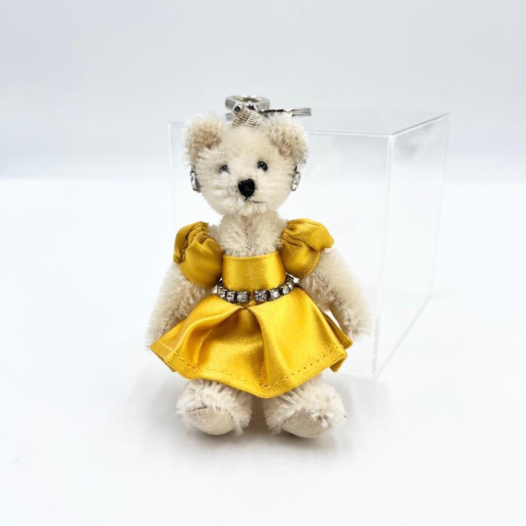 PRADA クマ チャーム付き キーリング ベア キーホルダー 美品