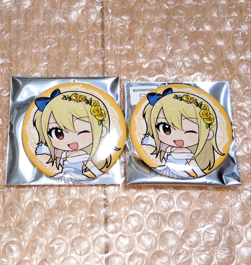 ⑤フェアリーテイル　ルーシィ　缶バッジ　メタリック FAIRYTAIL メタリック 缶バッジ - メルカリ