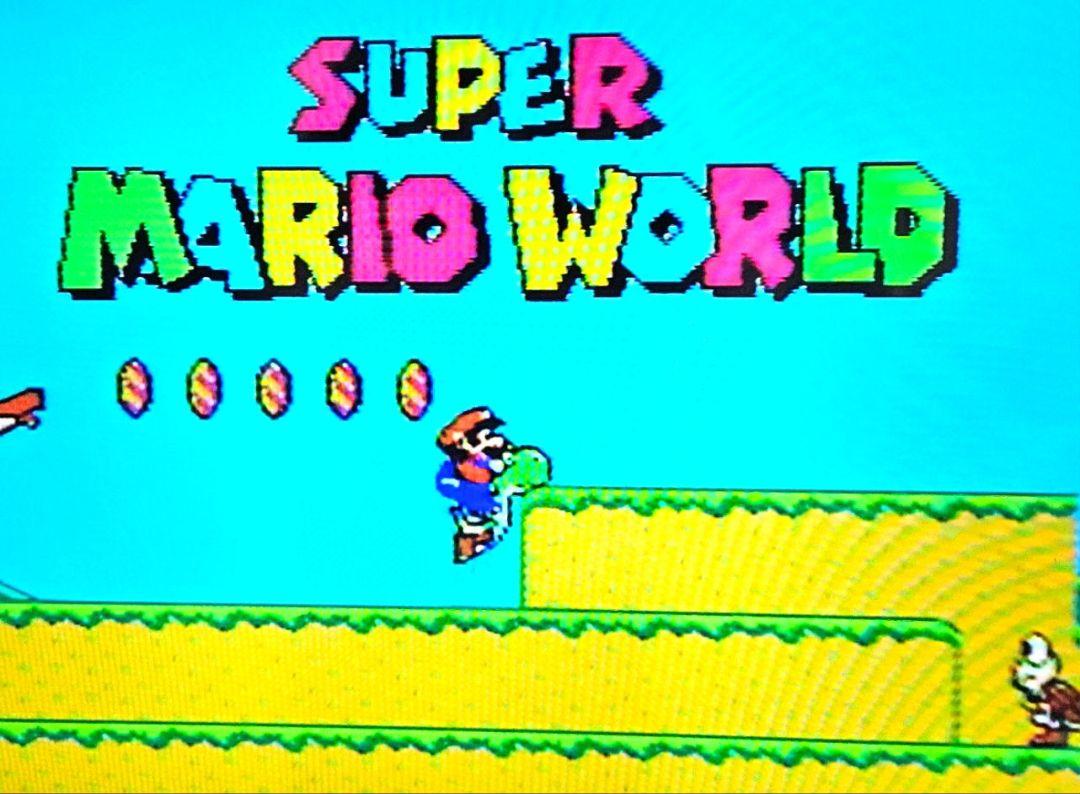 SUPER MARIO WORLD ファミコンソフト