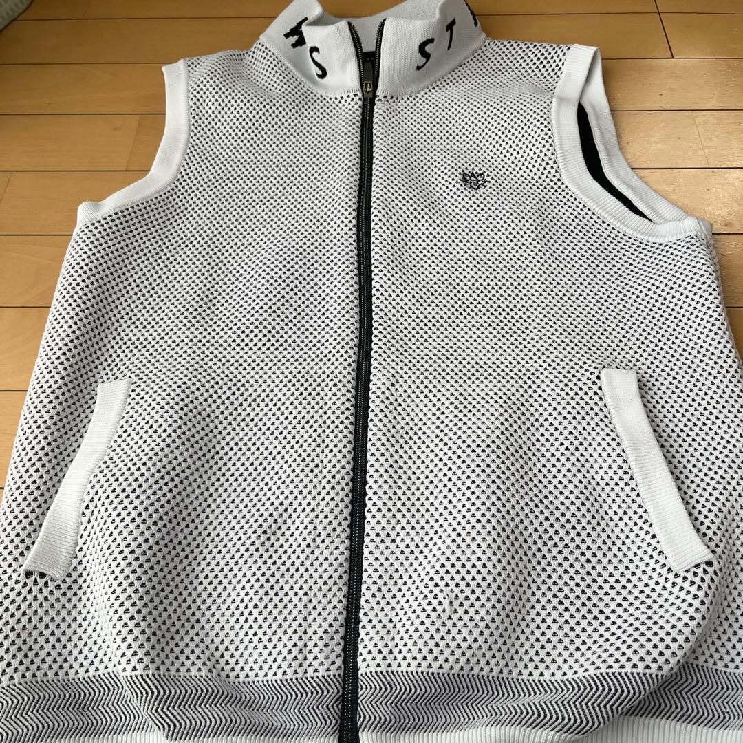 セントアンドリュース ニット ベスト メンズXL(LL)・St ANDREWS