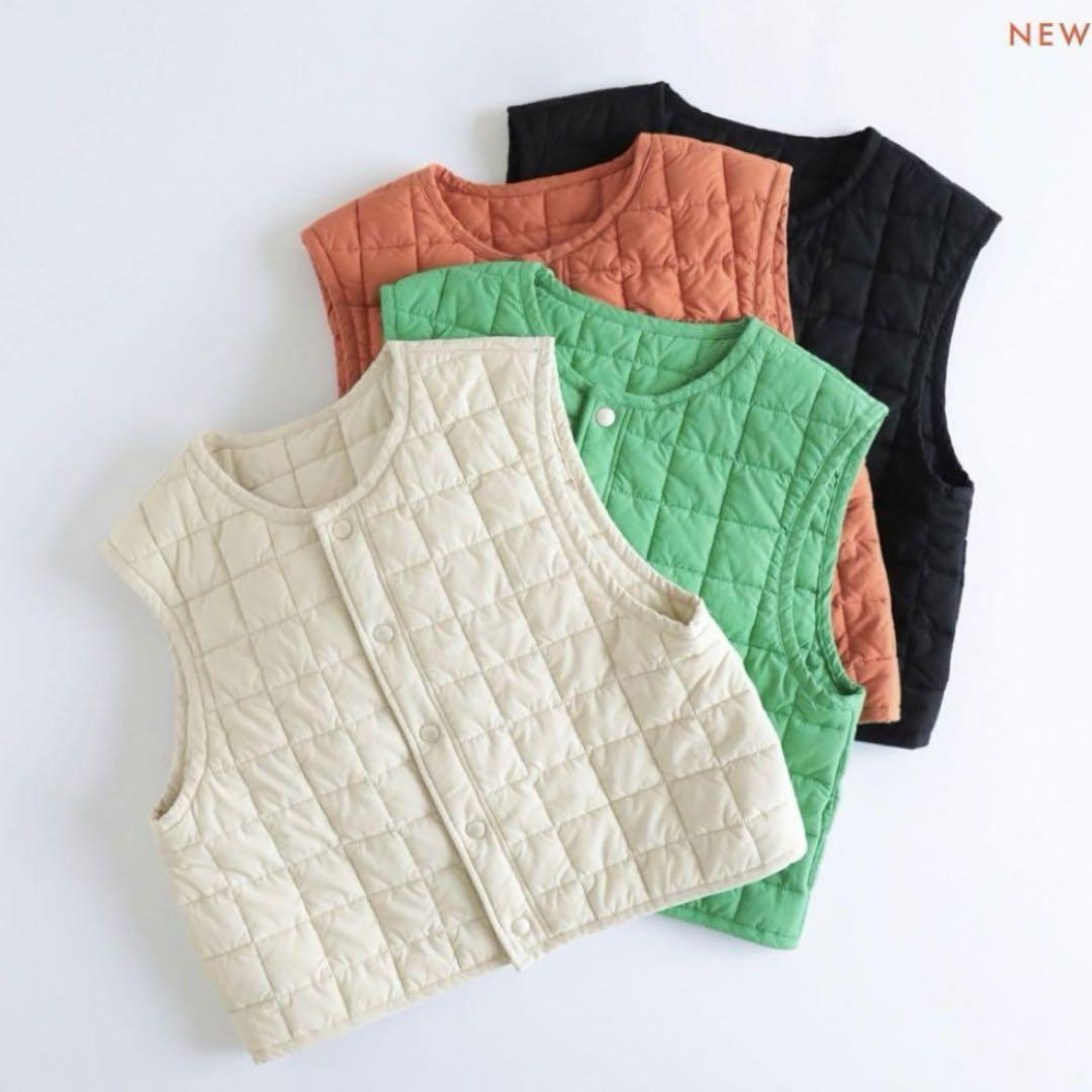 ウォッシュcottonキルティングベスト　シールームリン searoomlynnシールームリン ウォッシュCOTTONキルティングベスト