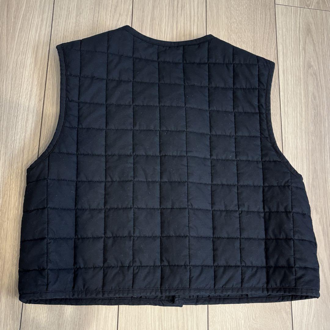 ウォッシュcottonキルティングベスト　シールームリン searoomlynnシールームリン ウォッシュCOTTONキルティングベスト