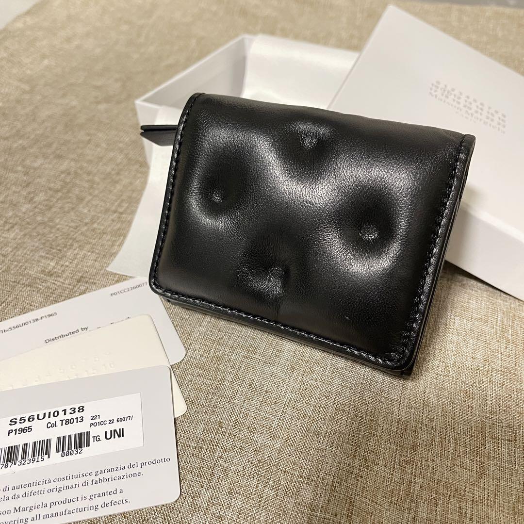 美品 Maison Margiela グラム スラム ウォレット三つ折り財布