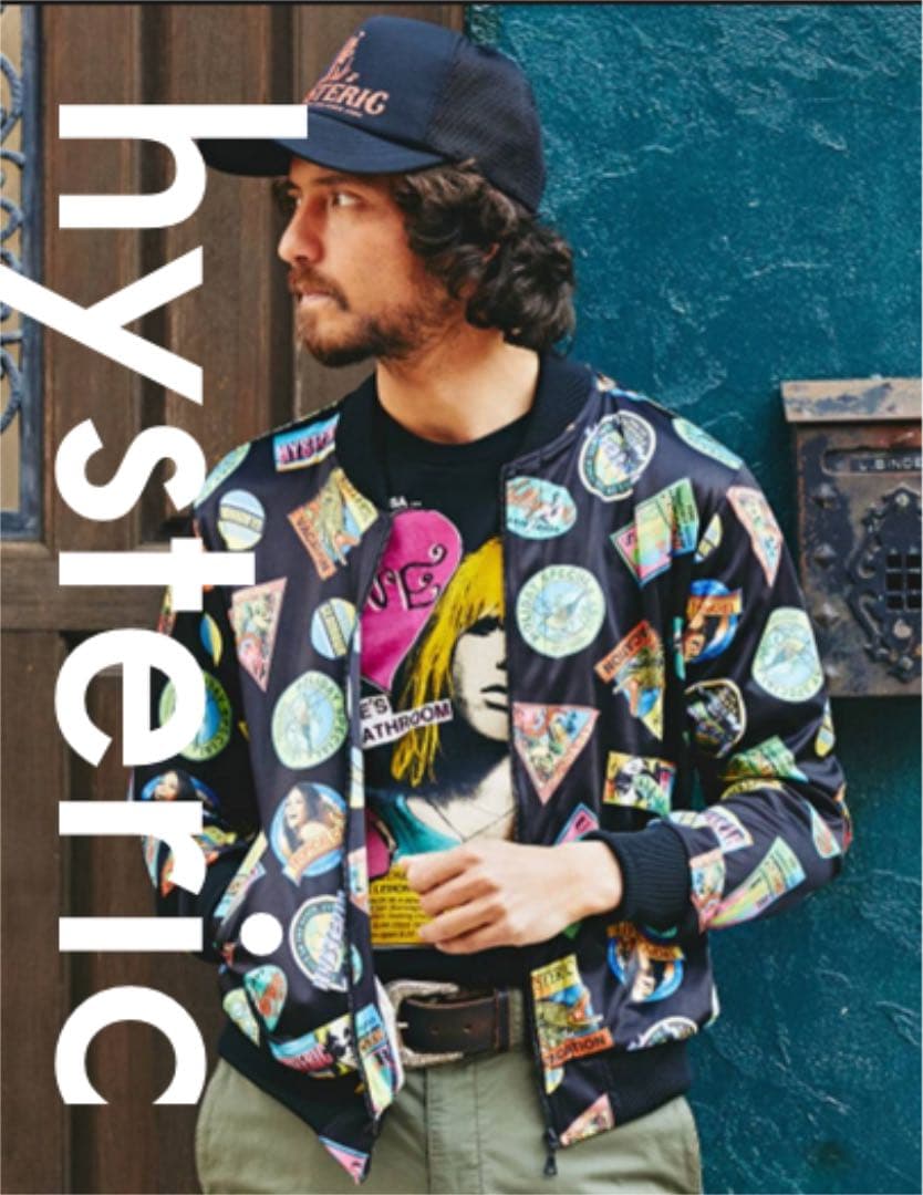 ファッションの 【大人気】hysteric☆VACATION総柄ジップアップ