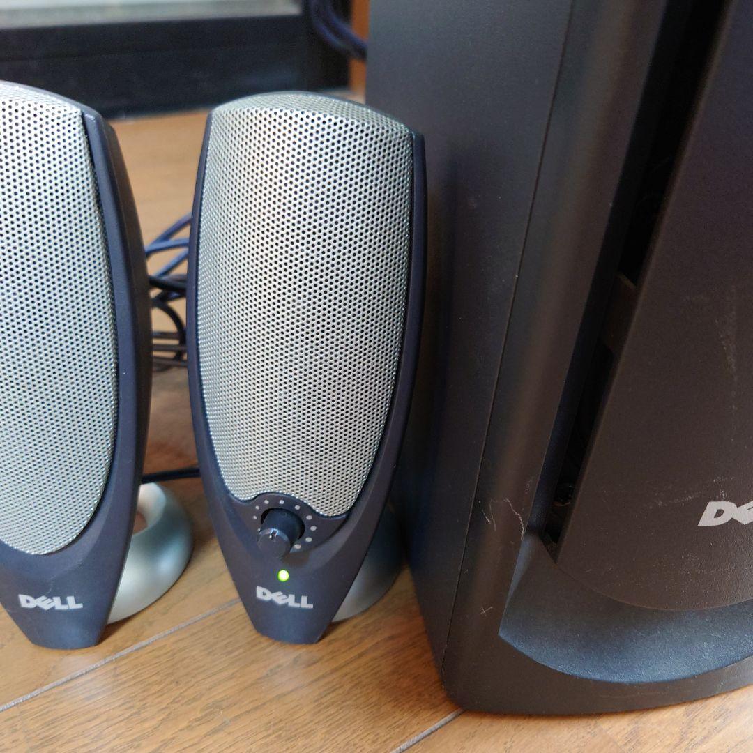 スマホ接続可 DELL 3ピーススピーカーセット動作確認済み サブウーファー付き スマホ接続可 DELL 3ピーススピーカーセット動作確認済み サブ