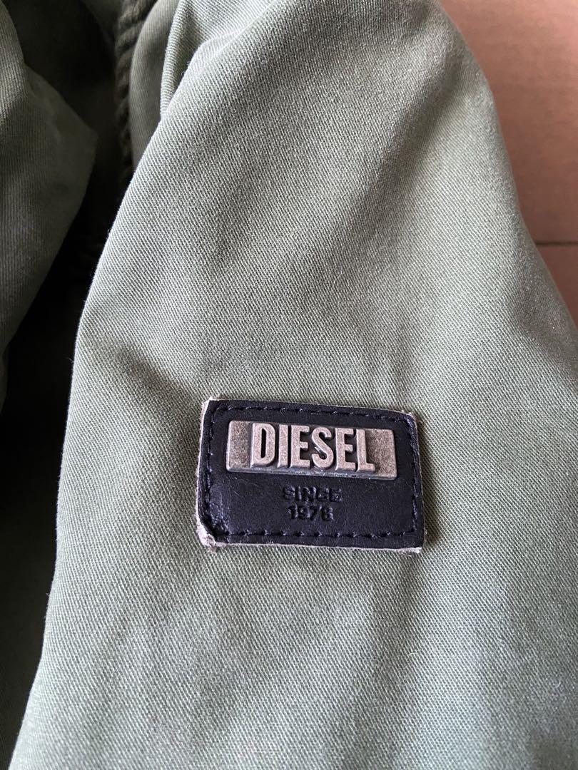 DIESEL (レディース)モッズコート　ミリタリーコート　サイズXL