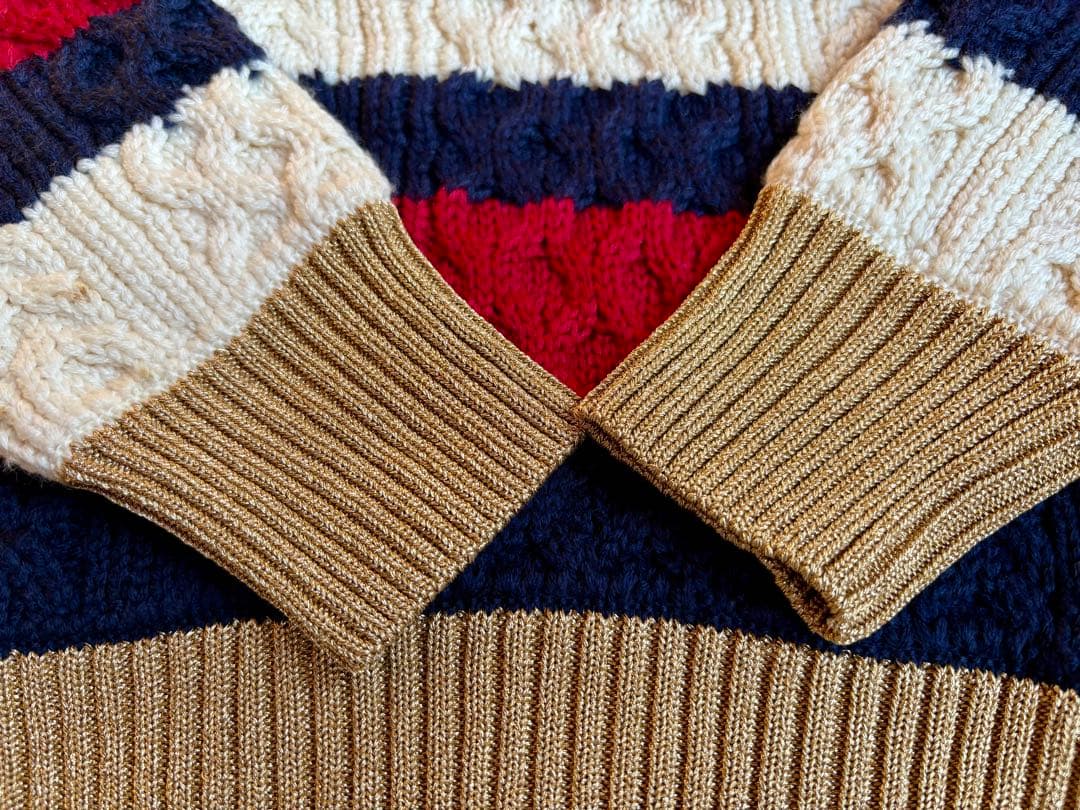 GUCCI ラメ×パール ニット S|BF特価 GUCCI ラメ×パール ニット S|BF特価