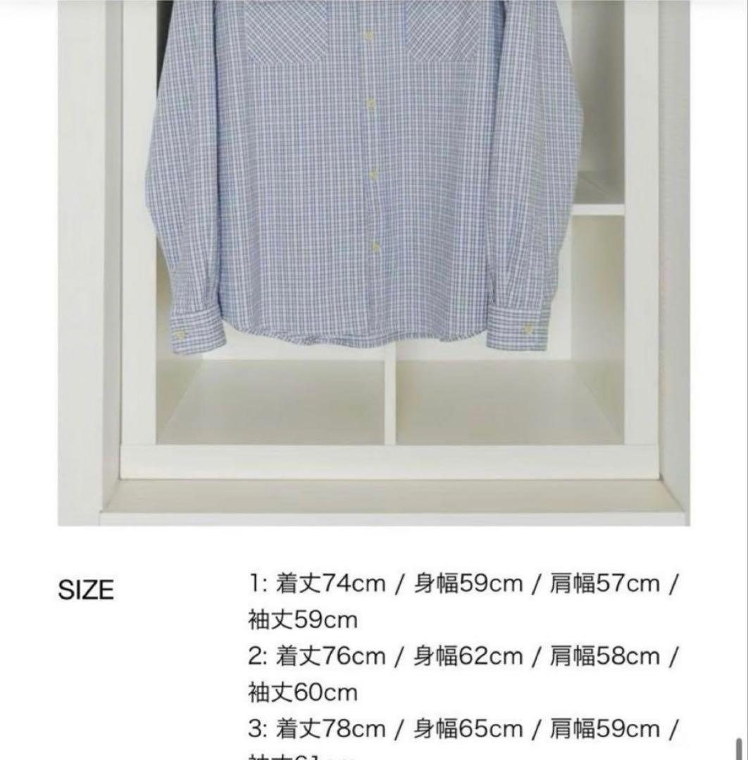 1LDK Khakis HOUSE CHECK SHIRT サイズ1S 1LDK KANDAIZUMI_COM
