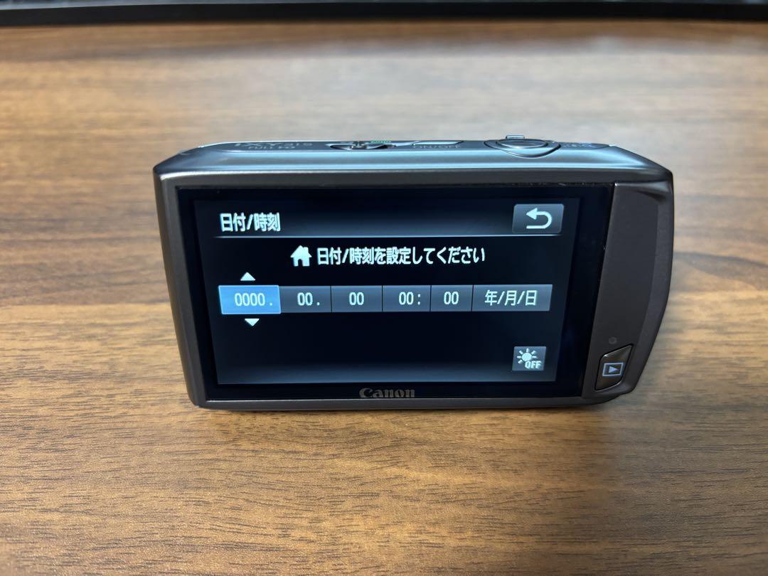 キヤノン デジタルカメラＩＸＹ31s シルバー美品SDカード付