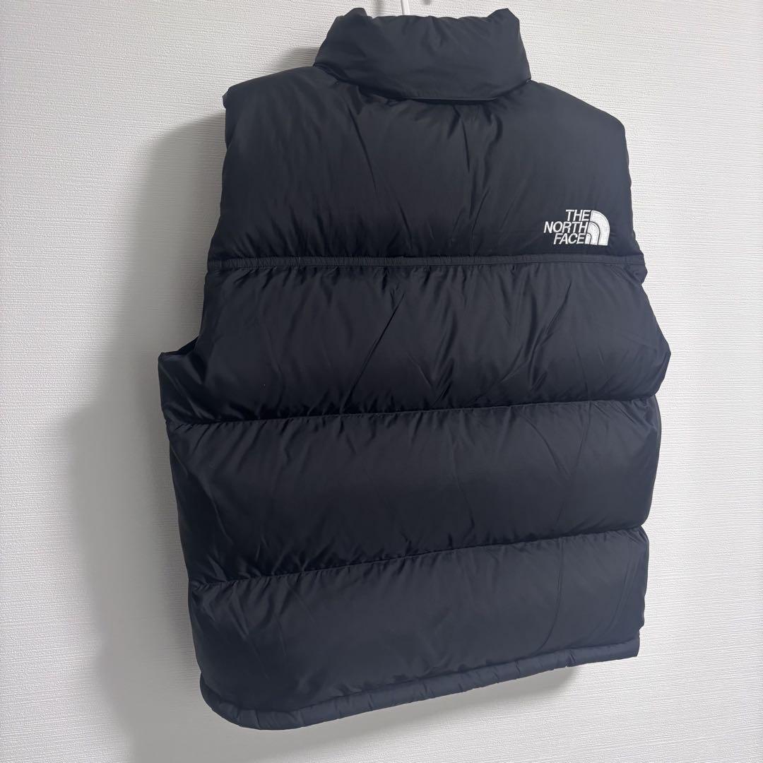 極美品 サイズM ノースフェイス ヌプシベスト ND92338 ブラック 黒