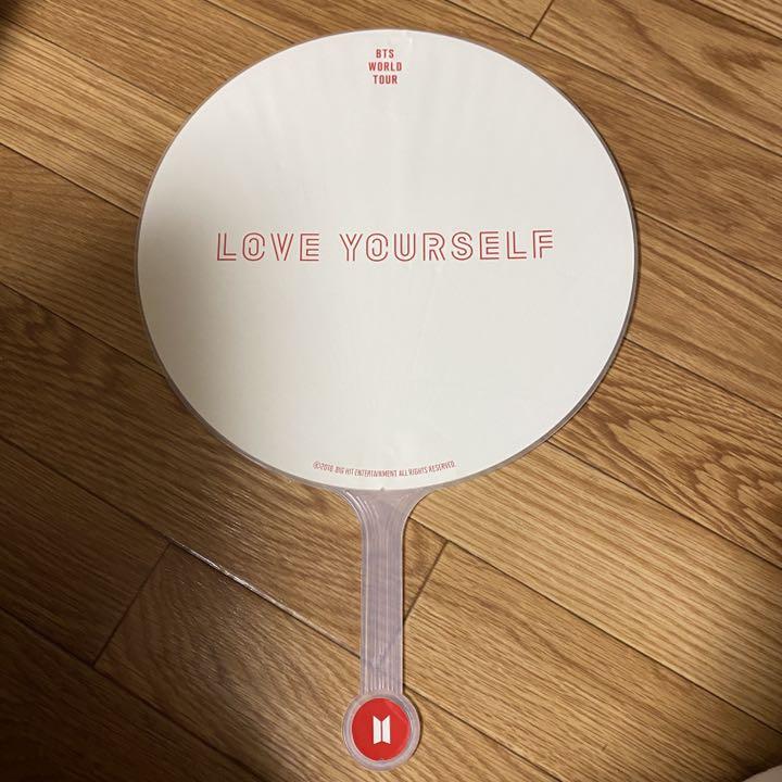 BTS テヒョン 公式うちわ 8Aprl-m59969825098 V 好評セール