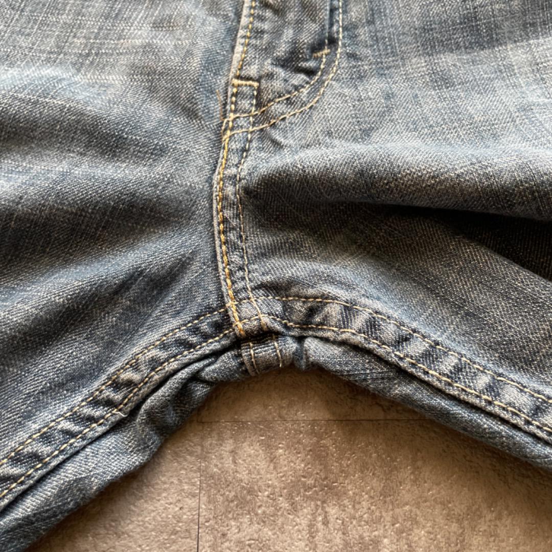 エジプト製 Japan Levi 縦落 リーバイス 569 W38 L32