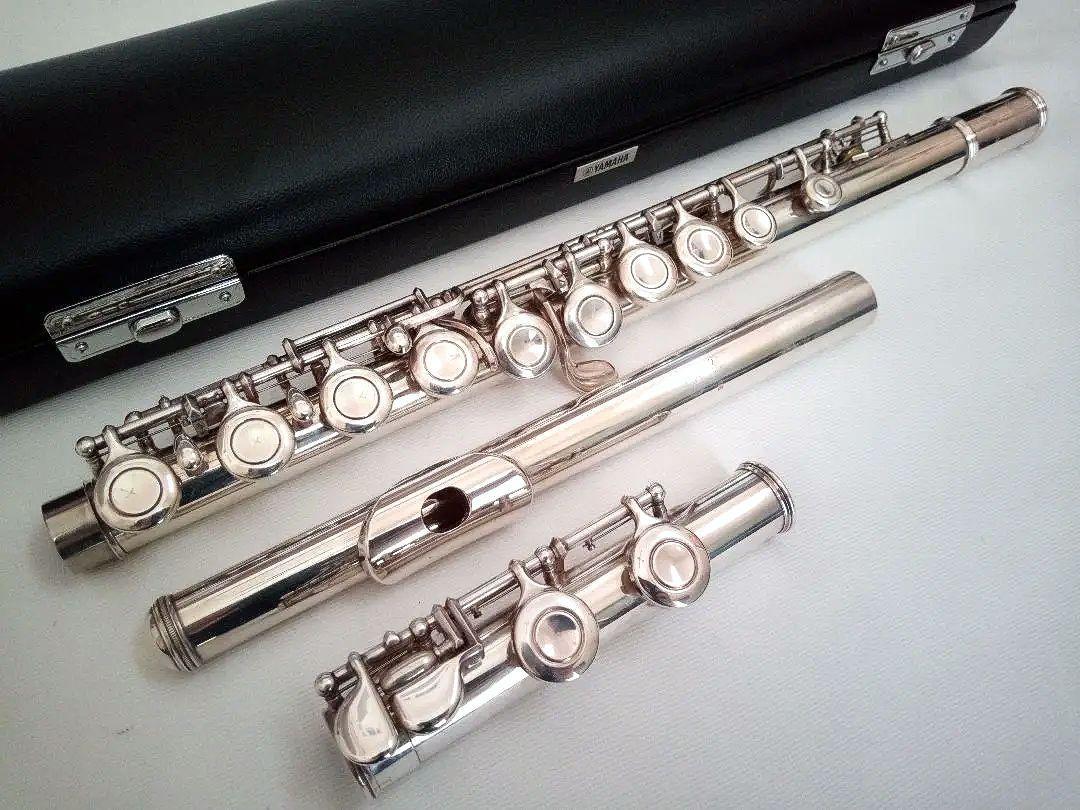 ◆良く鳴る美品◆後期モデル◆【頭部管銀製】ヤマハフルート YFL311◆Eメカ