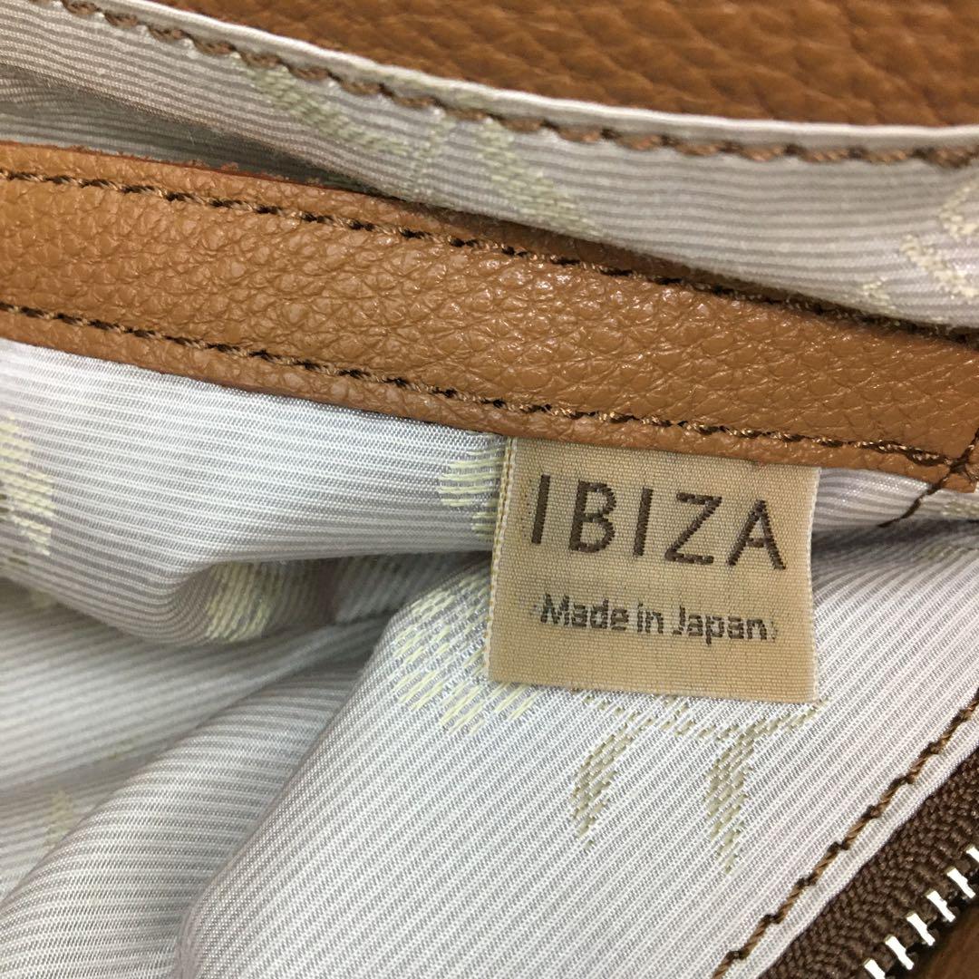 【IBIZA】イビザ　バッグ　ハンドバッグ　ショルダーバッグ　ベージュ