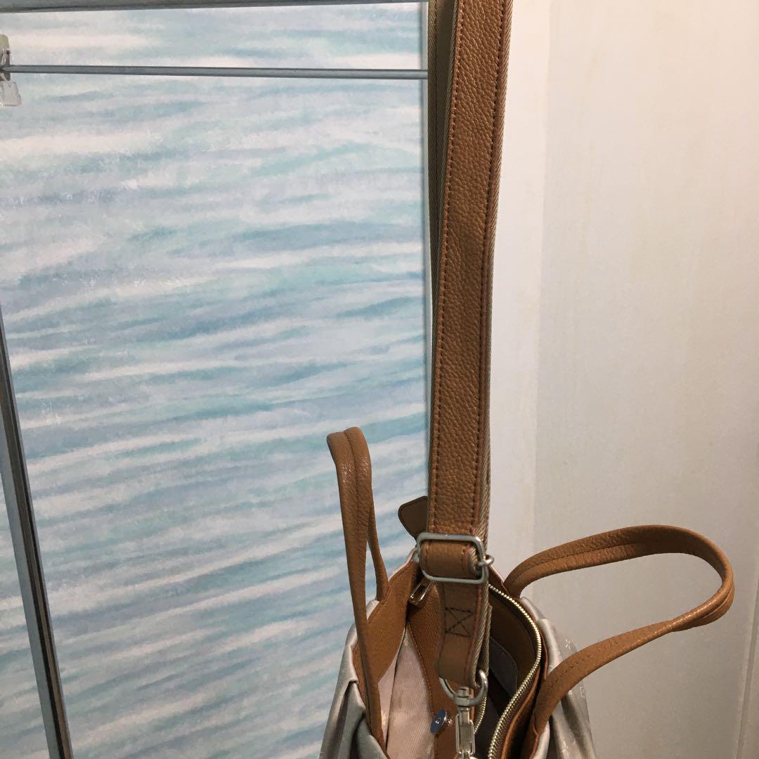 【IBIZA】イビザ　バッグ　ハンドバッグ　ショルダーバッグ　ベージュ