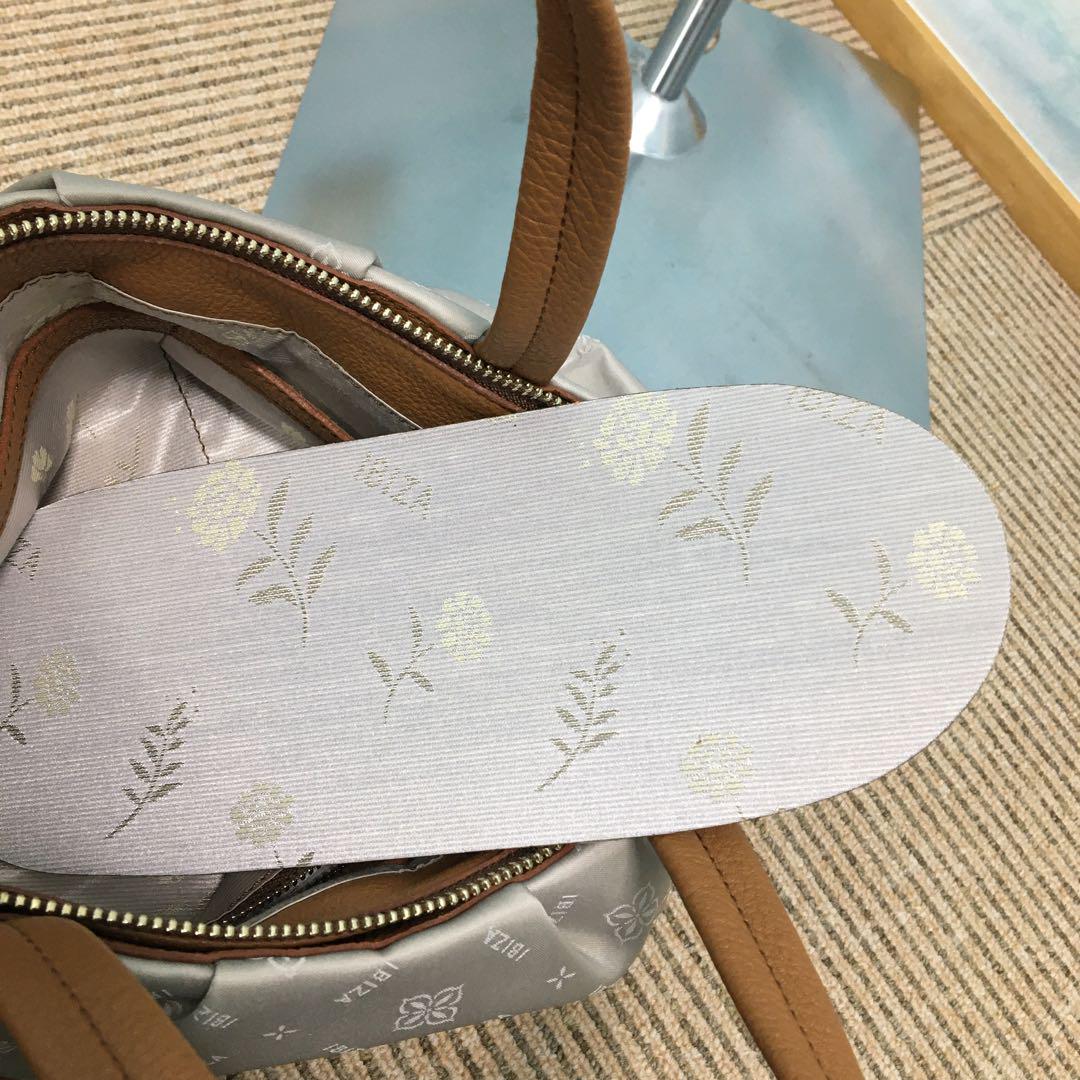 【IBIZA】イビザ　バッグ　ハンドバッグ　ショルダーバッグ　ベージュ