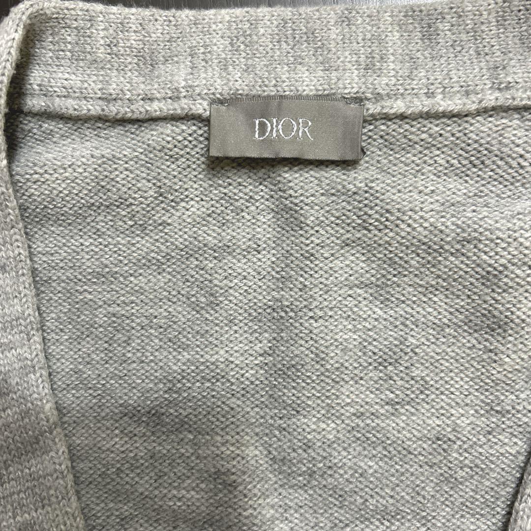大幅値下げ!ChristianDior★men'sカシミヤカーディガン☆刺繍入！