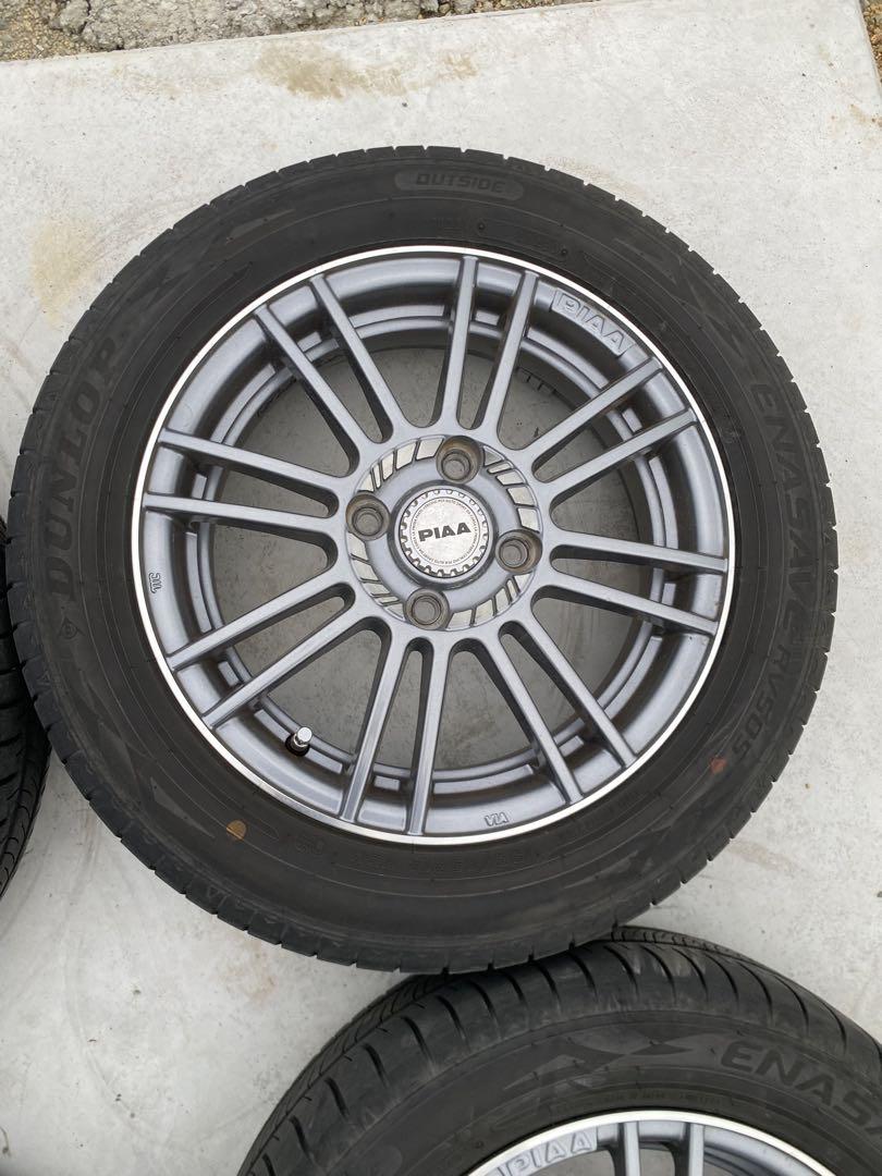 PIAA 社外ホイール 155/65R14 夏タイヤ 23年製